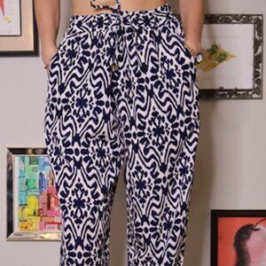 Sfera print pants